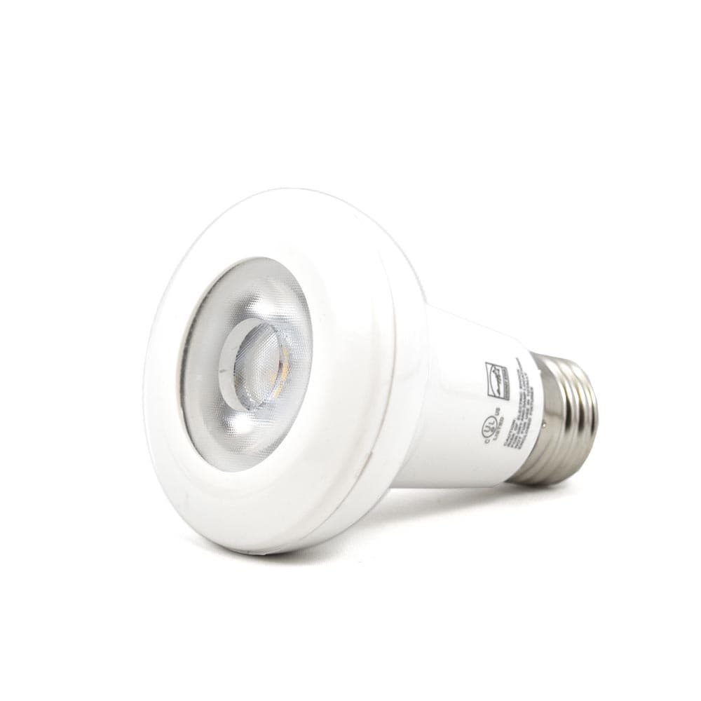 PAR20 LED Spot Light, 7W E26, 4000K Dimmable, 120V, CRI 80