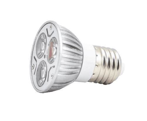 FINAL SALE - Limited 30-day Warranty- Price Drop 30%-LED E27 spot light 110VAC/3watt Dia.49mm Dimmable White