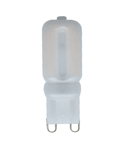 G9 LED Bulb 3W 3000K Warm White Frosted, 120V, CRI 80, 210 Lumens