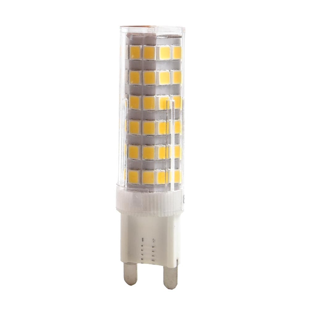 G9 LED Bulb, 7W, 4000K Day White, 500lm, CRI80, 120V, SMD2835 76-LED
