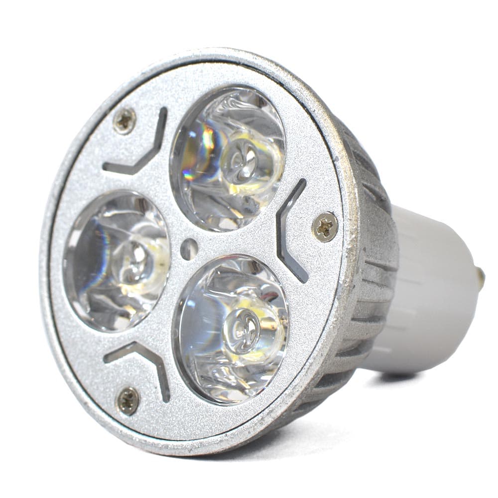 FINAL SALE - Limited 30-day Warranty- Price Drop 30%-LED GU10 spot light 110VAC/3watt Dia.49mm Dimmable White
