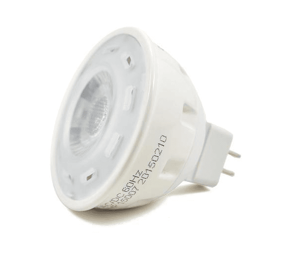 5W MR16 LED Spotlight, 6500K, 476 Lumens, 30° Beam, 12V AC/DC