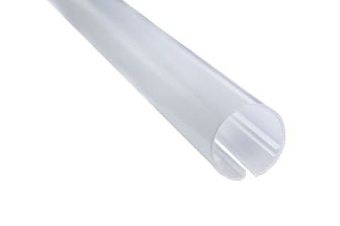 Frosted PC Cover for T8 4 ft. Tube Light Fixture, UL-Z18W-C Series