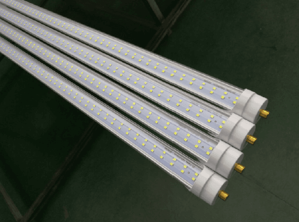 8 ft FA8 T8 LED Tube, 60W, 5000K, Ballast Bypass, 7800 lm, 100–277V