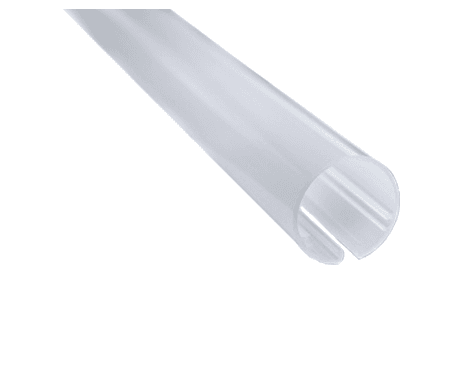 PC Cover for 8-T8x2/8' tube light - FROSTED