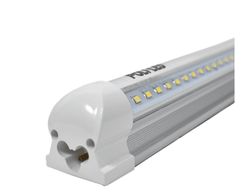 Lumipro V2 Series LED Integrated Tube Light, 18 Watt, 2340lm, 5000K. 2' x 1", Clear Cover, 100-277VAC, 3 yr warranty