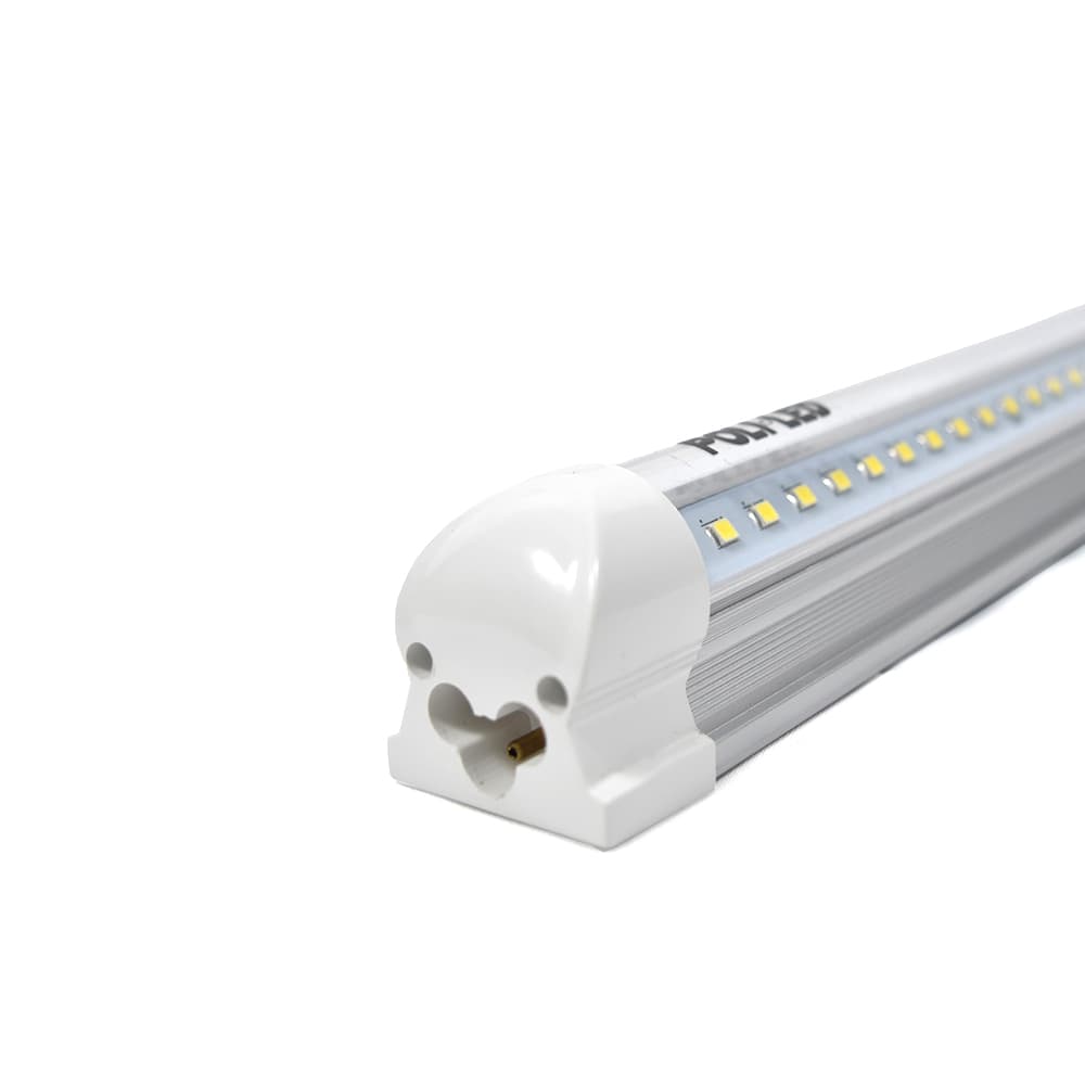 LED Integrated Double-Row Tube Light, 50W 5FT 5000K, 100-277VAC