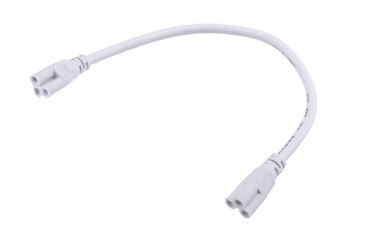 40" 2 end plug extension cable for T8x2 tube light