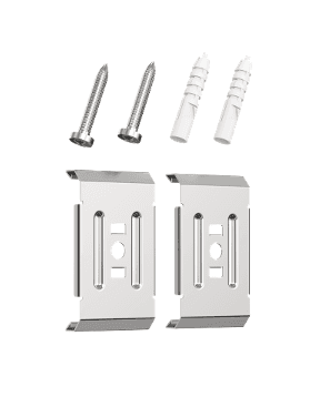 Architectural Linear Grid Series Suspension Installation Kit Surface Mount