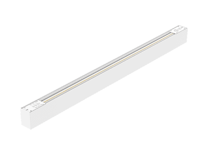 Architectural Linear Grid Light, Linkable, 15/20/25W Selectable, 3CCT, Grille Lens