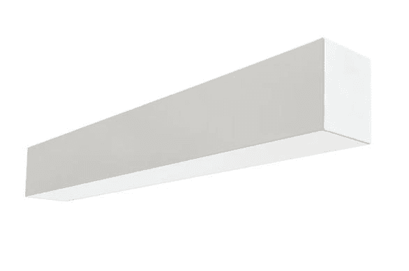 LUMIPRO EVERLINE Luz lineal LED 8Ft Voltaje 120-277V 3CCT 3K 4K 5K. Potencia: 100W .130lm/W. Regulable 0-10V. PF0.9 CRI80 ETL Listed Temperatura de trabajo -20~40°C. Dim 2418x70x80mm Acabado blanco 5 años garantía. (Kit de suspensión, dosel, placa de conexión incluidos)
