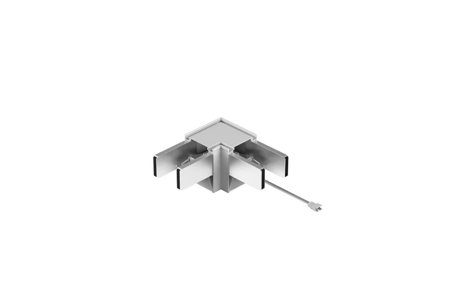 L-Type Joint Connector for 9-LP Linear Fixtures, 3CCT Selectable, White RAL9016