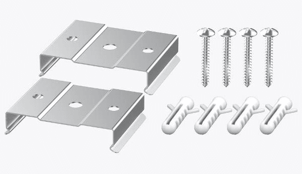 Surface mounted kits for 9-LP light