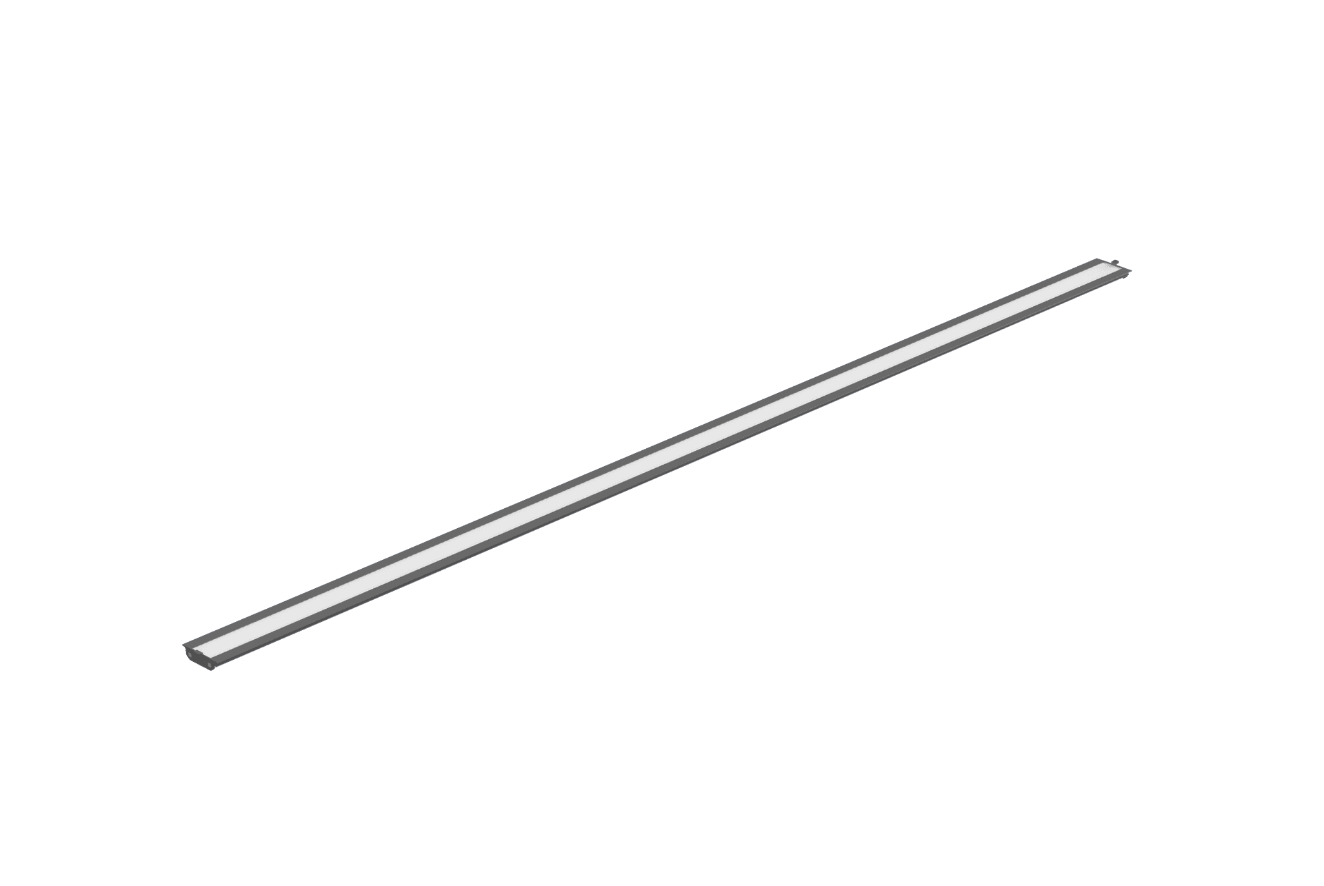 Upper Module for 4 ft Linkable Strip Light, 3-CCT 3000K/4000K/5000K, Black