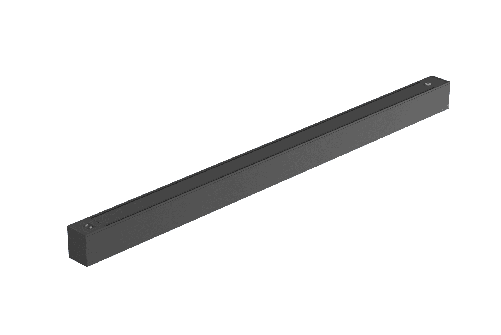 LED Linear Architectural Fixture, 2 ft, 10/13/15 W Selectable, 3000-5000 K, 120-277 V, Black