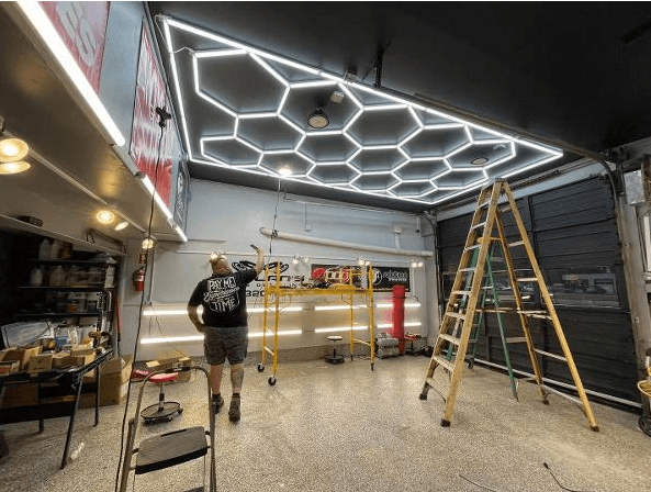 Custom-Size LED Wraparound Light, Selectable CCT, 110–120 lm/W Efficacy