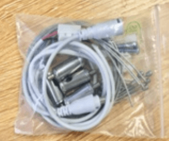 Suspension Kit for 2x2 Flat Panel Frame Light, Wire Hanging Accessory