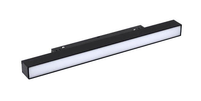 Magnetic Track System- Magnetic Track light -12W Dual White Magnetic Floodlight (2.4Ghz). Dim 11.92x1.67x0.86 inch