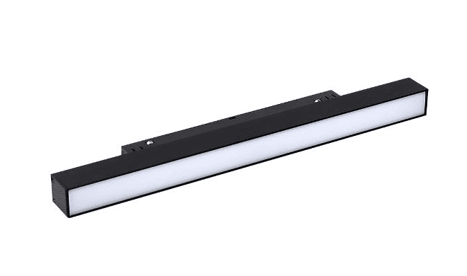 Magnetic Track System- Magnetic Track light -12W RGB+CCT Magnetic Floodlight (2.4Ghz). Dim 11.92x1.67x0.86 inch