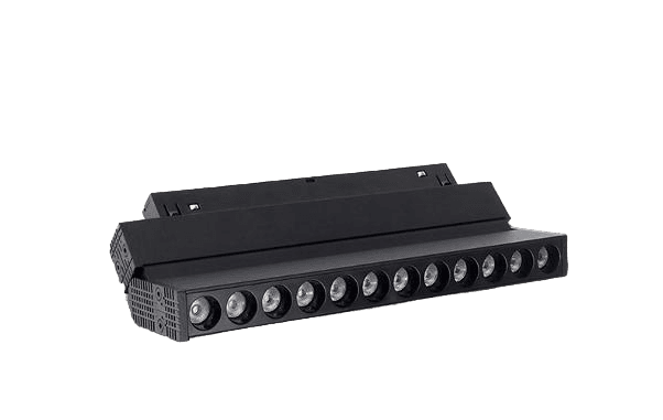 Magnetic Track System- Magnetic Track light -6W RGB+CCT Foldable Magnetic Grille Light (2.4Ghz). Dim 8.81x4.03x0.86 inch