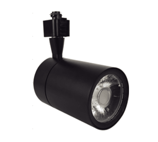 LumiPro HE Series LED Track Light , 3CCT: 3000K/4000K/5000K , 30W 110-120VAC, 2400LM , Size: H134*Dia90mm, Beam Angle: 29 degrees, Product color : Black , ETL Listed Certified, 3 YEAR WARRANTY