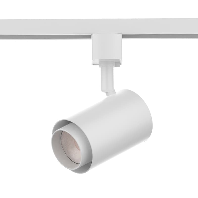 LumiPro HL Series Premium LED White Track Light, H-type, 3CCT: 3000K/4000K/5000K, 10W, 120VAC, 110LM/watt , size: DIA2.64''*L4.33''*H5.91'', Beam Angle: 55 degrees, Triac dimming, CRI: 90RA, PF>0.98, ETL Listed, FC, 5 YEAR WARRANTY
