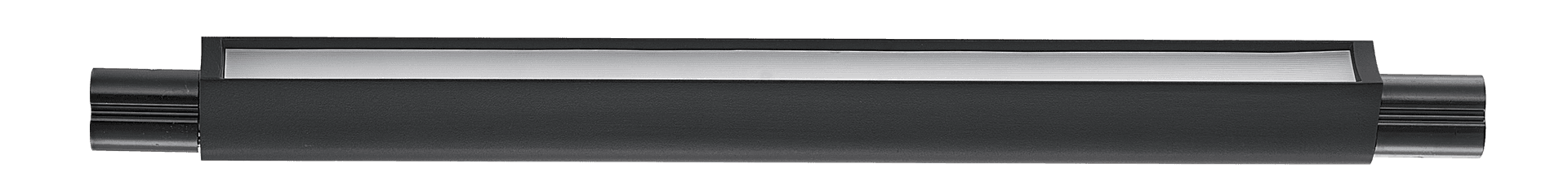 Sistema de rieles Prolink, difusor ópalo negro, 15W, 3000K, Osram 3030, ángulo de haz 110 grados, Driver LTECH, CRI 90, Triac 0-10V, dim. 337x27 mm, 48V
