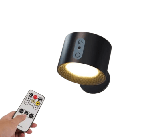 Up/Down Wall Accent Light, 4.5W, 3-CCT Selectable, Touch Dimming, 360° Rotating, Black