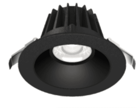 4 in. Anti-Glare Round Recessed Downlight, 9-15 W Selectable, 5-CCT Tunable, 1200 lm, ETL