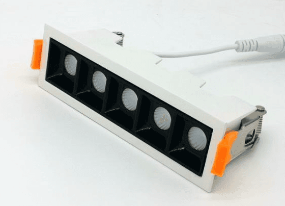 LUMIPRO 7" Mini LED Linear Downlight Residencial Series Input 11W 120VAC 5CCT 27K 30K 35K 40K 50K 700lm 60LM/W CR90 Triac Dim PF0.9 LED Chip SMD3535 Beam Angle 15 30 45 ETL5 Yrs Wrrty