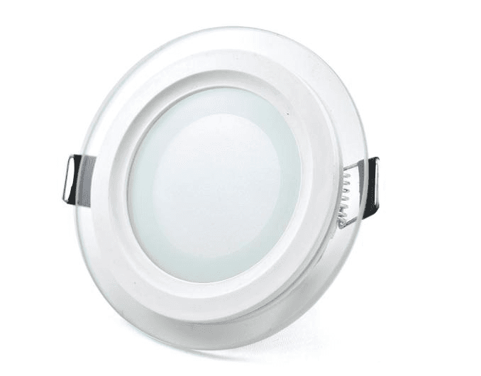 Sell as: A-GL4.7-R12-60K-D-KIT GL2 Series, Glass LED Downlight, 12W, dia:6.3", cutout:4.7", 85~265VAC, 60~75lm/w, dimmable metal driver, SMD5730 chips, 1 yr warranty