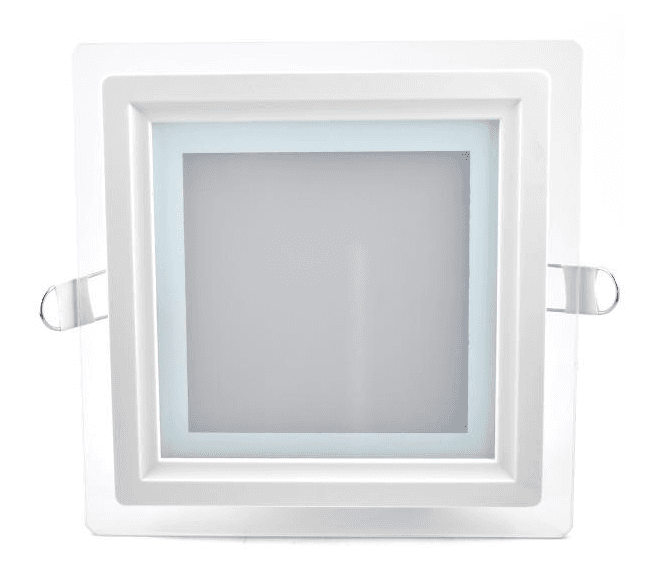 Glass LED Downlight, 12W 3500K Dimmable, 4.7-Inch Cutout, IP20