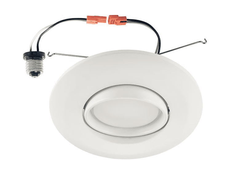 FINAL SALE - Limited 30-day Warranty- Price Drop 5% Lumipro RS Series Gimbal LED Downlight 15W 1060lm 120V Dimmable CRI>90 50 000 hour lifetime cETLus Energy Star