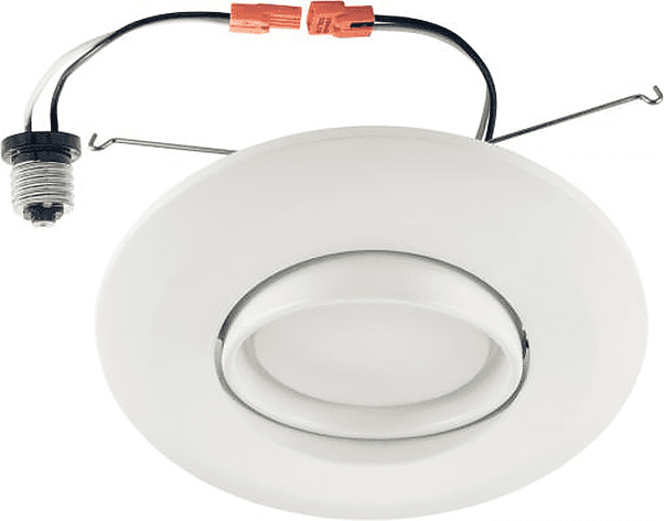 FINAL SALE - Limited 30-day Warranty- Price Drop 50%-Lumipro RS Series Gimbal LED Downlight 15W 1060lm 120V Dimmable CRI>90 50 000 hour lifetime cETLus Energy Star