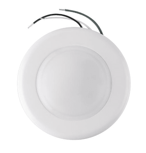 4-Inch Tunable CCT Surface Mount Disk Downlight, 10W, 650 lm, 5-Color Selectable