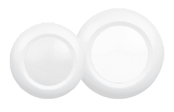 6" Surface Mount LED Downlight, 15W, 980lm, 5-CCT Selectable, IP65 Wet Location
