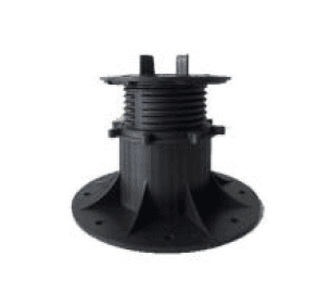 Large Pedestal Base, 160-260mm Adjustable Height, PP Material, Fits All Decking Models