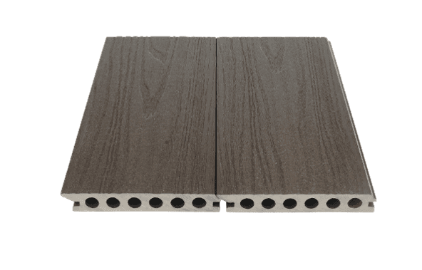 Board Exterior Decking Wood Composite Polymer Waterproof Fire Retardant No maintenance Dim 144x5.7x0.9 Inch Color Ipe