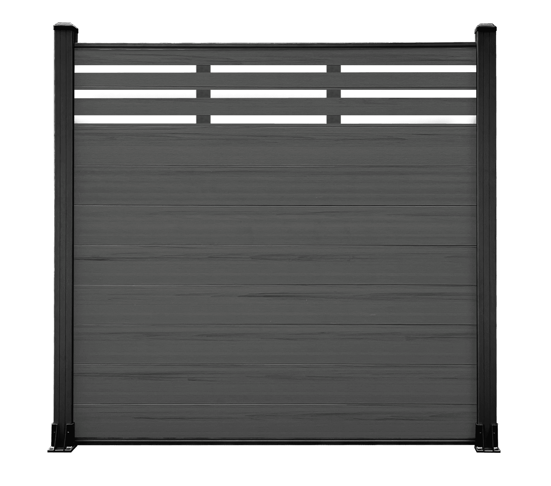 Dark Grey - Mid Trellis Model - Black Post