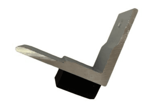 Fencing L-Fix for End Cap Dim 51x46x24 mm