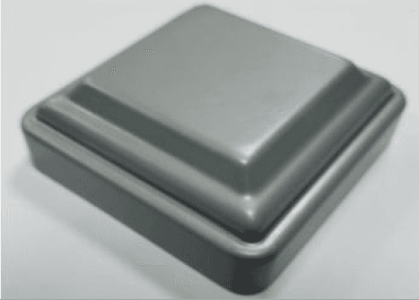 Fencing Post Cap for Aluminum Post Dim 85x85x33mm Color Aluminum