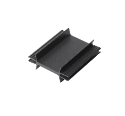 Fencing Spacer for Mid-Trellis Black Dim 50x50x5mm Color Black