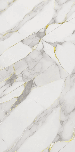PVC Marble-Look Wall Panel – Guatapuri, 48 in x 8 ft, 3 mm Thick