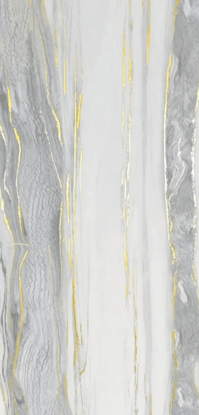 PVC Marble-Look Wall Panel, Mediterranean Finish, 48 in x 8 ft, 3 mm Thick