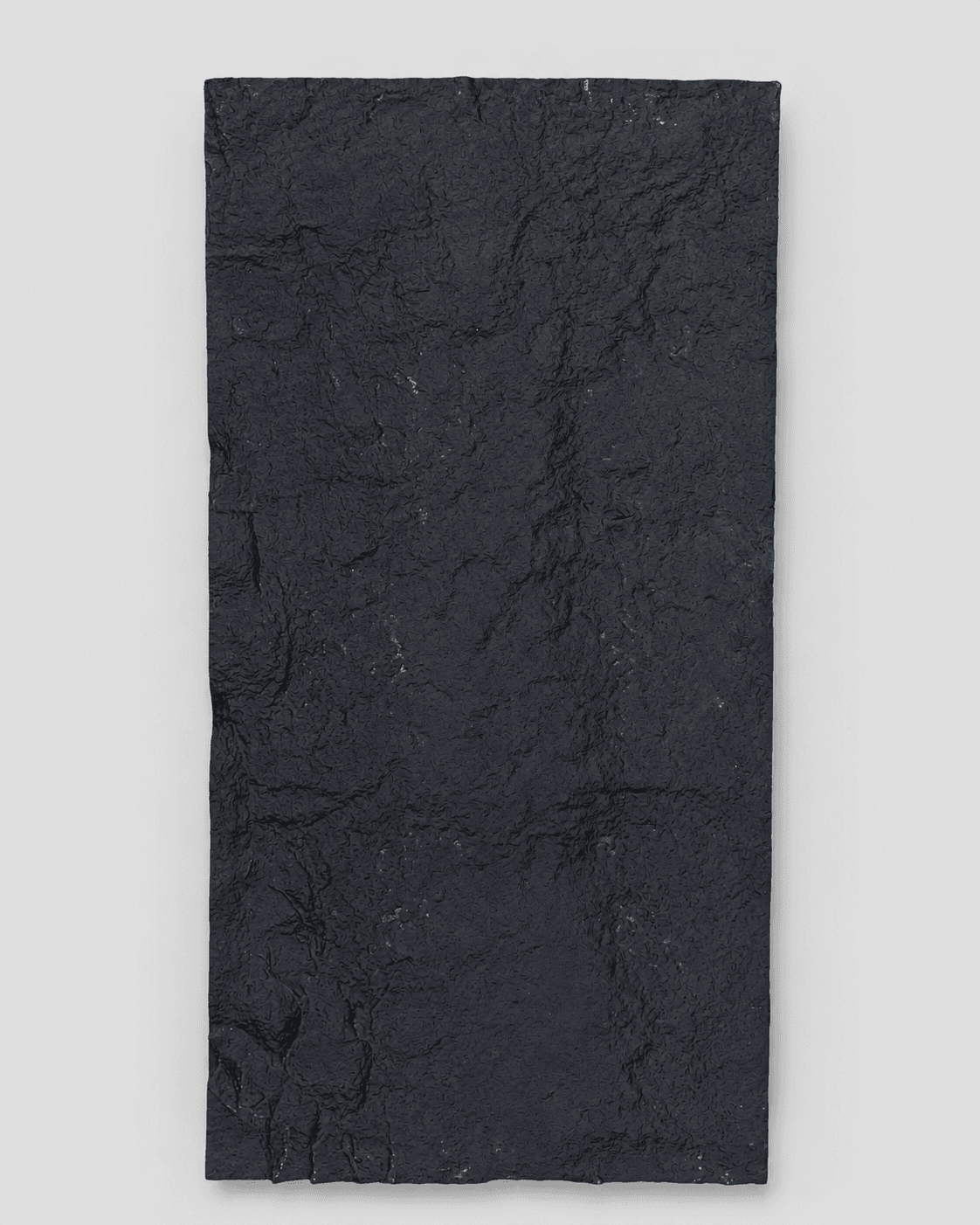 Signature Wall Collection Synthetic Stone. Anthracite Black , Width 47.2 in, Length 2 ft, Thickness 30 mm. 10 pieces per box, Total weight: 5lb. Return Policy: 20% Restocking Fee