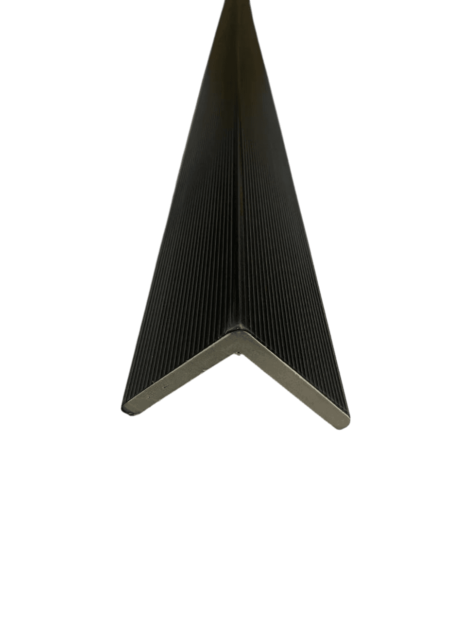 Indoor Wood Panel Corner Trim, Black, 114.17 in. Length