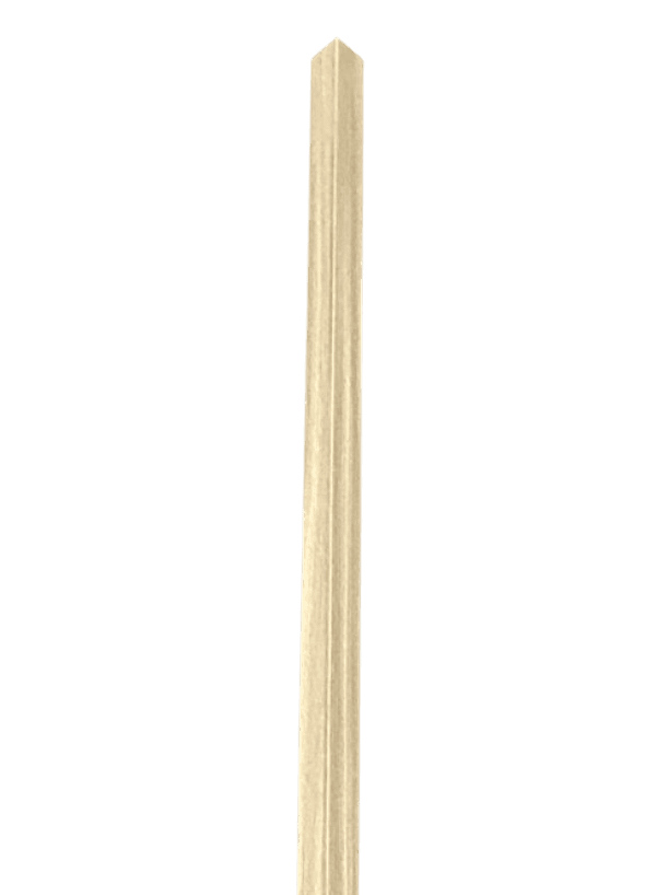 Indoor Wood Panel Corner Trim, Old Oak Finish, 114 x 1 x 1 in Recycled PVC Composite