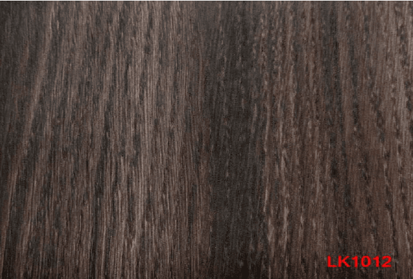Indoor Slatted Wall Panel, Jacobean Finish, 114 x 6.61 x 1 in., IP65 Wood Composite