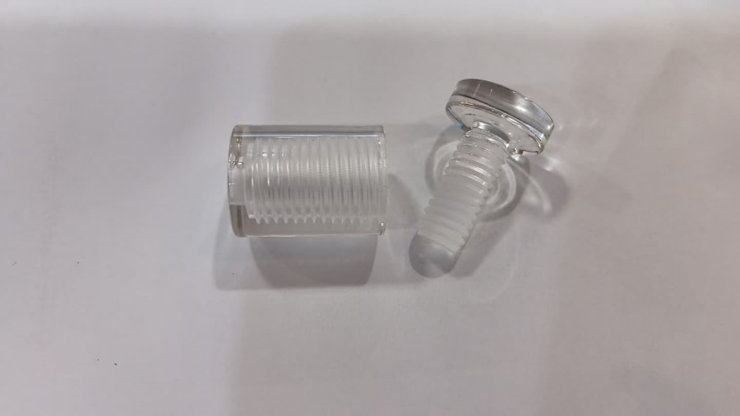 Acrylic Board Support (W)16mm x (H)25mm 4 pcs/bag