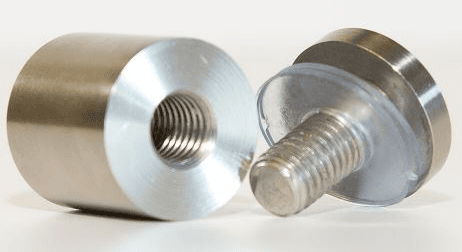 Board Support Brushed Silver (W)25mm x (H)12mm -(W) 1" x (H) 0.5" 10pcs/bag